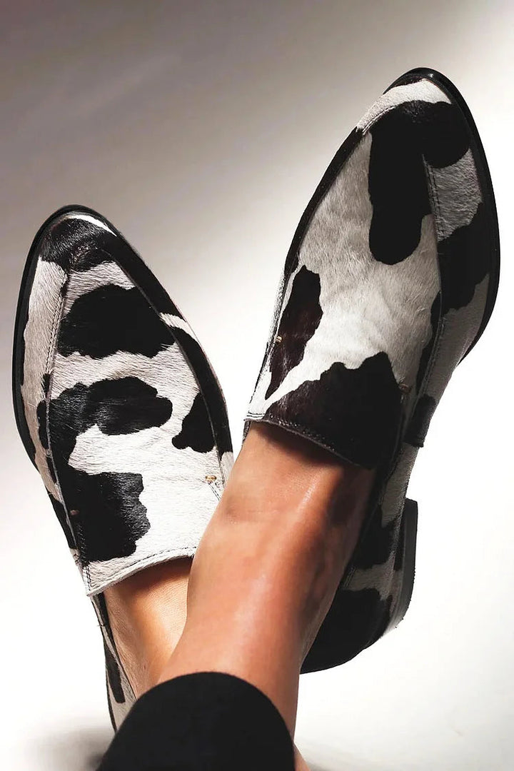 Livia | Mocasins elegantes com tacão pequeno