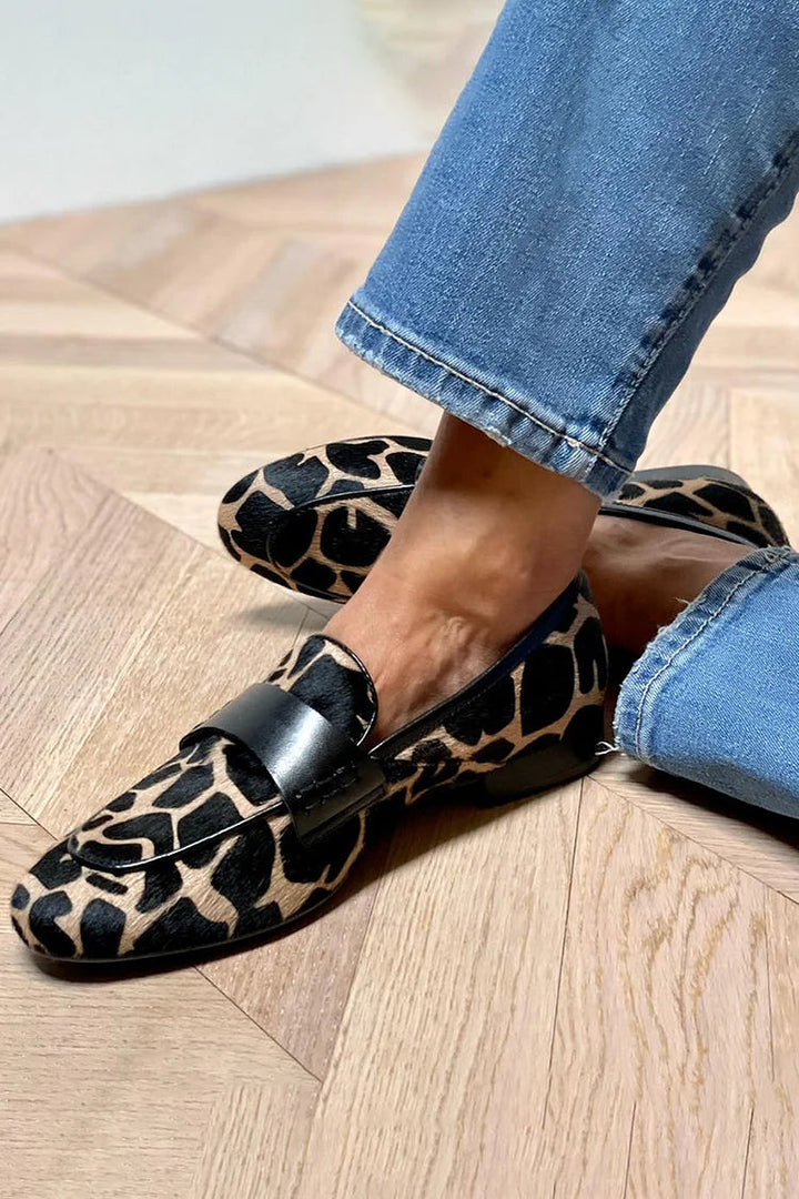 Nora | Mocassins exclusivos com tacão baixo