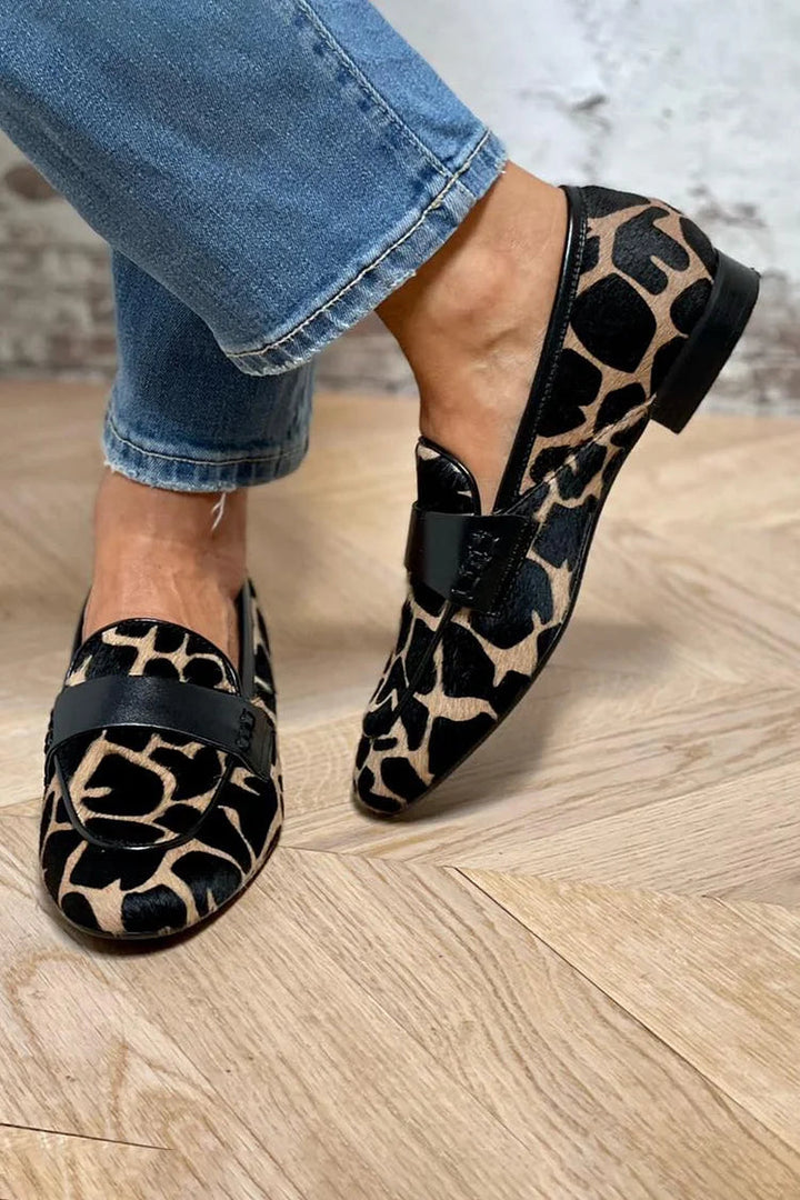 Nora | Mocassins exclusivos com tacão baixo