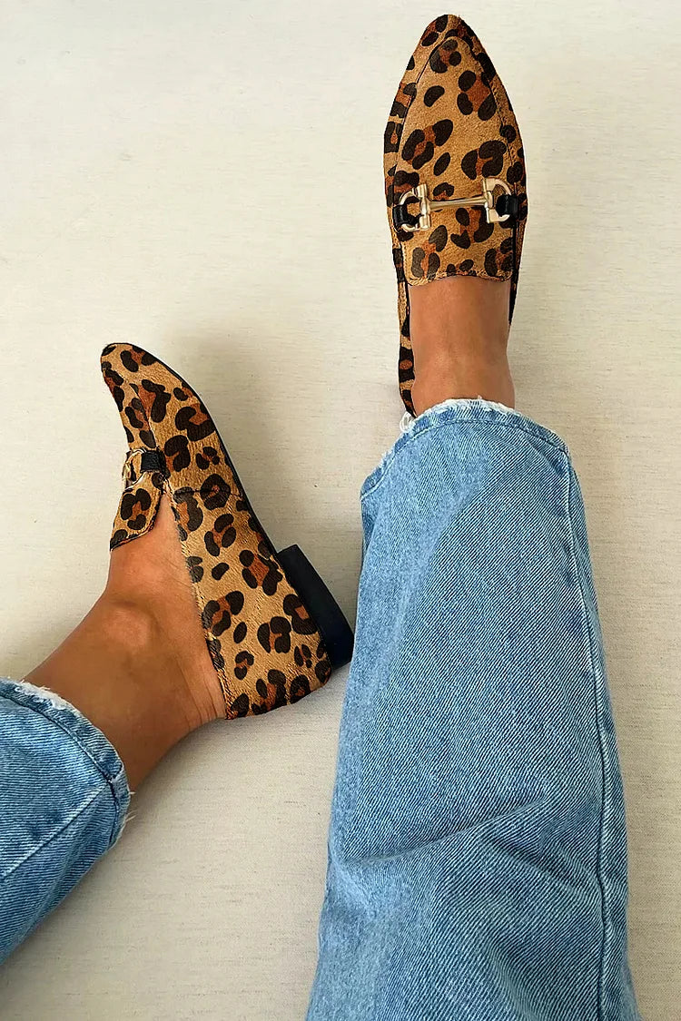 Juul | Mocasines sofisticados com estampado e detalhes subtis