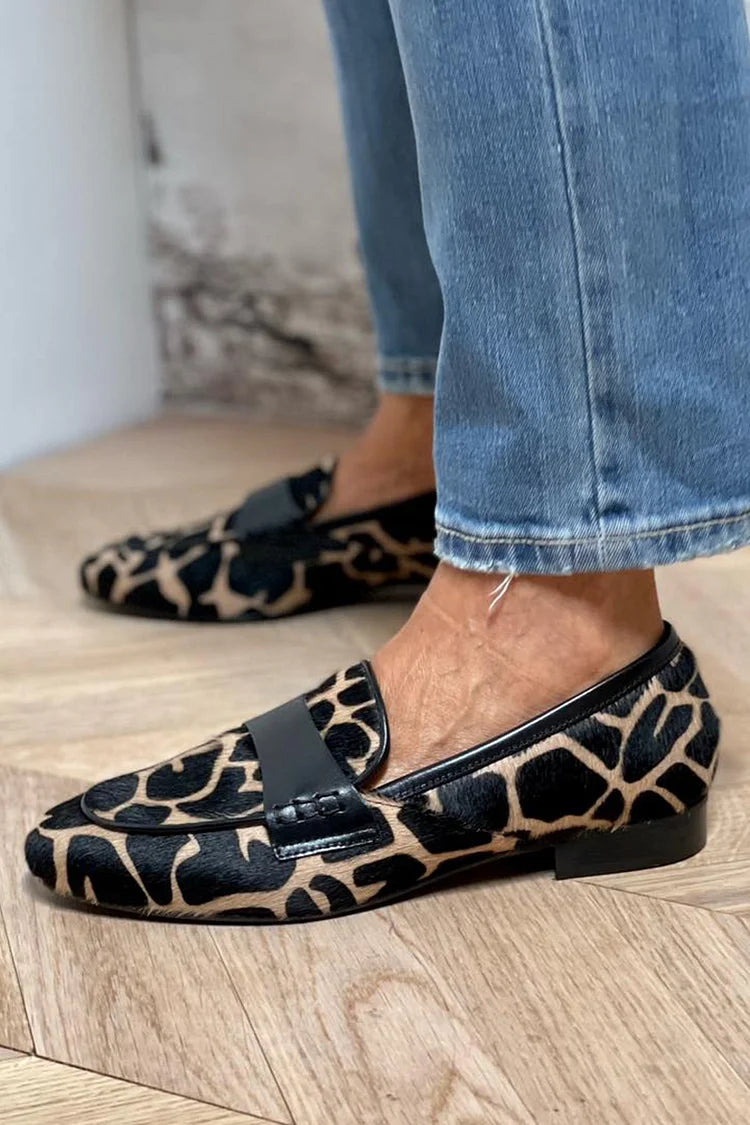 Nora | Mocassins exclusivos com tacão baixo