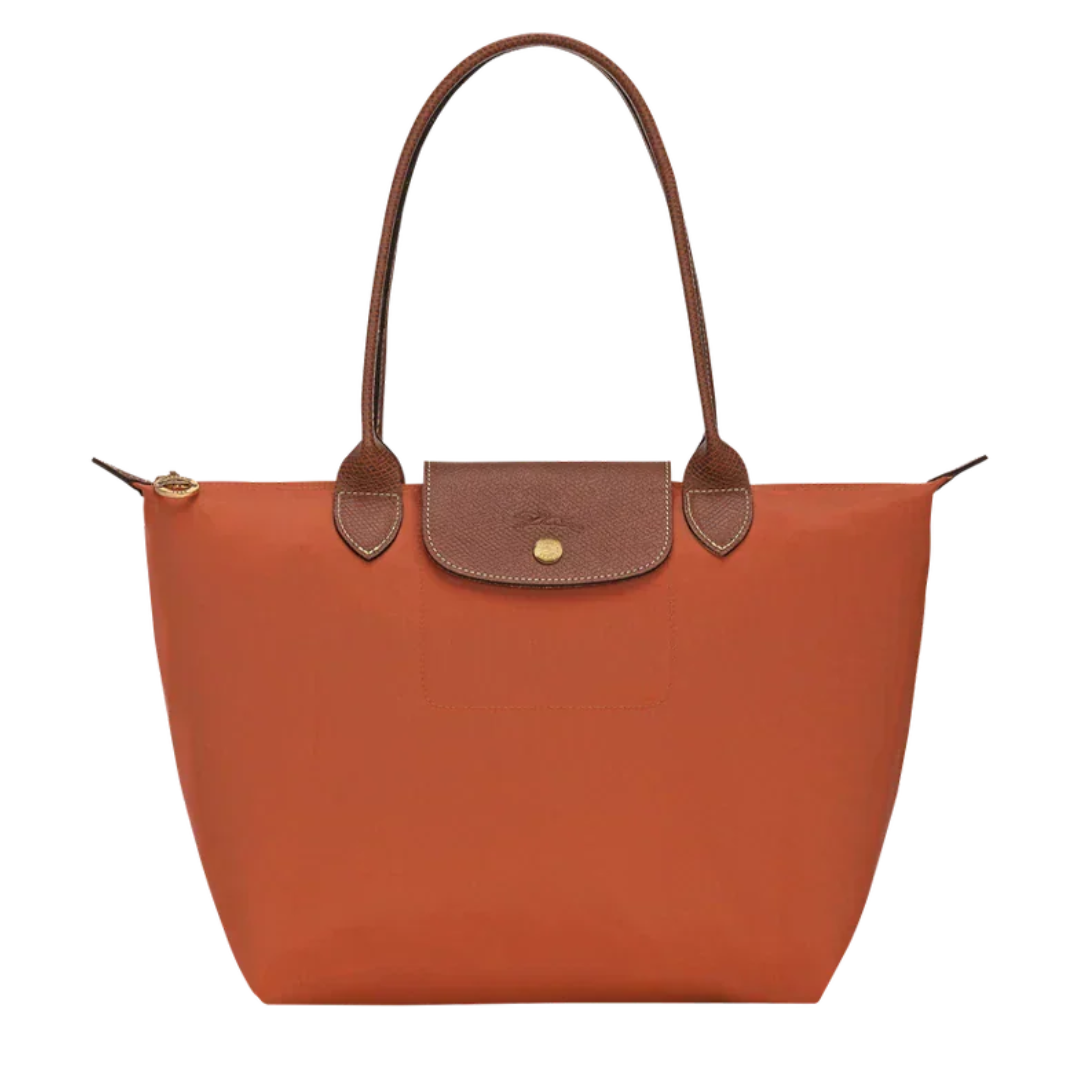 Longchamp - Grande Le Pliage Tote, Tijolo