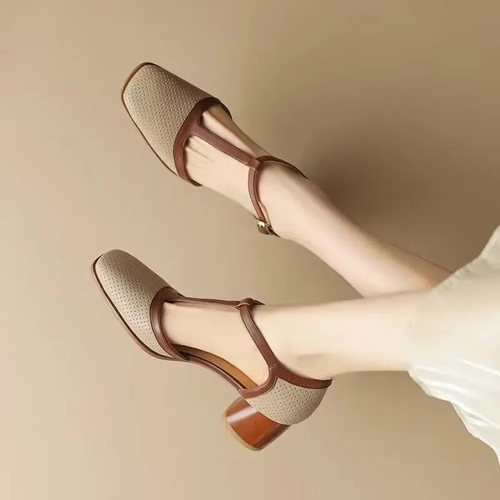 Katarzyna | Sapatos ortopédicos de salto médio