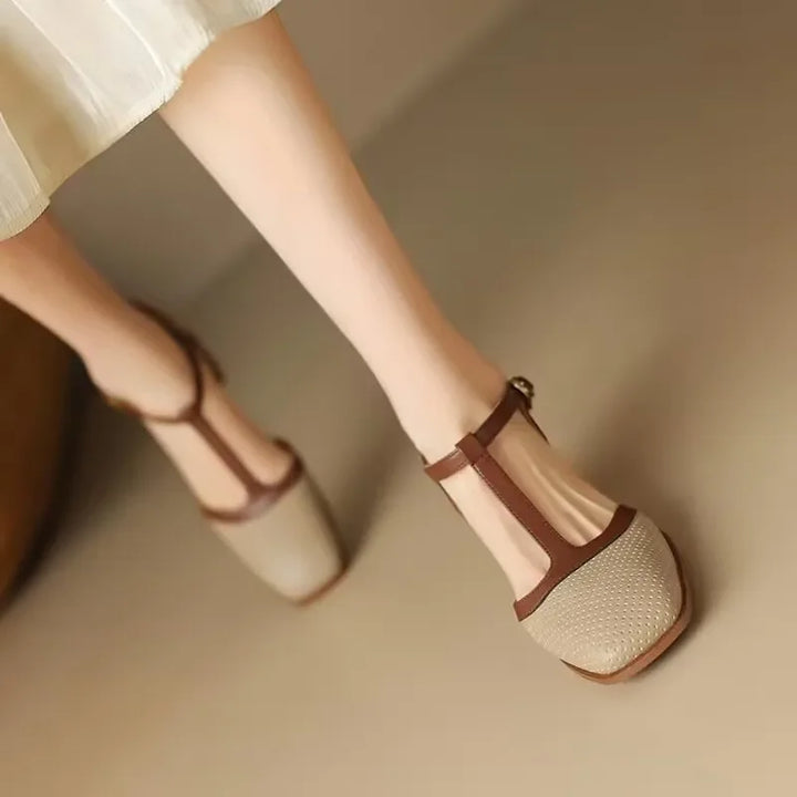 Katarzyna | Sapatos ortopédicos de salto médio