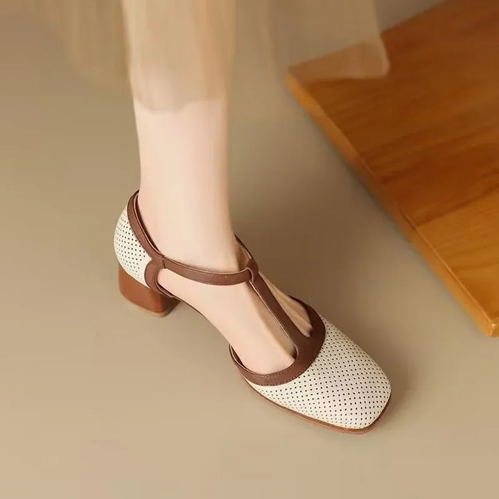 Katarzyna | Sapatos ortopédicos de salto médio